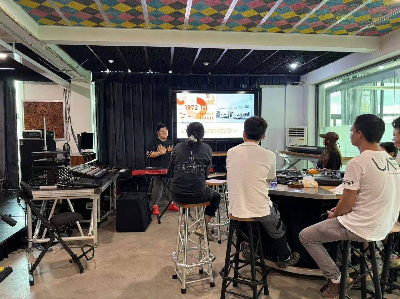 The Roland brand training was a complete success!