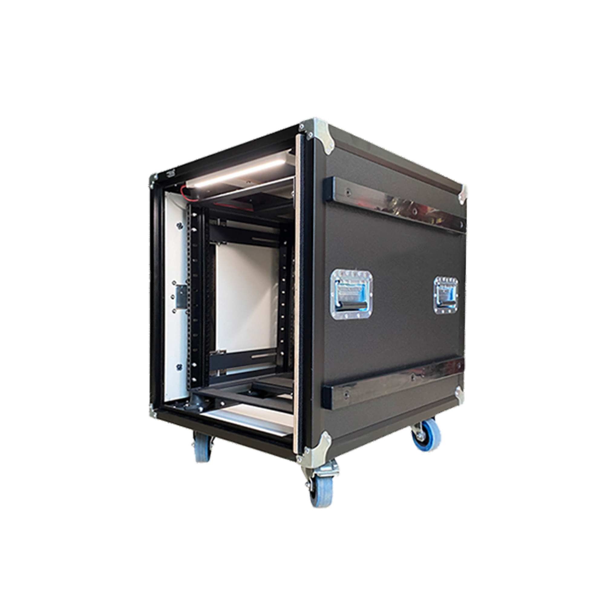 12U Side-Opening Flight Case
