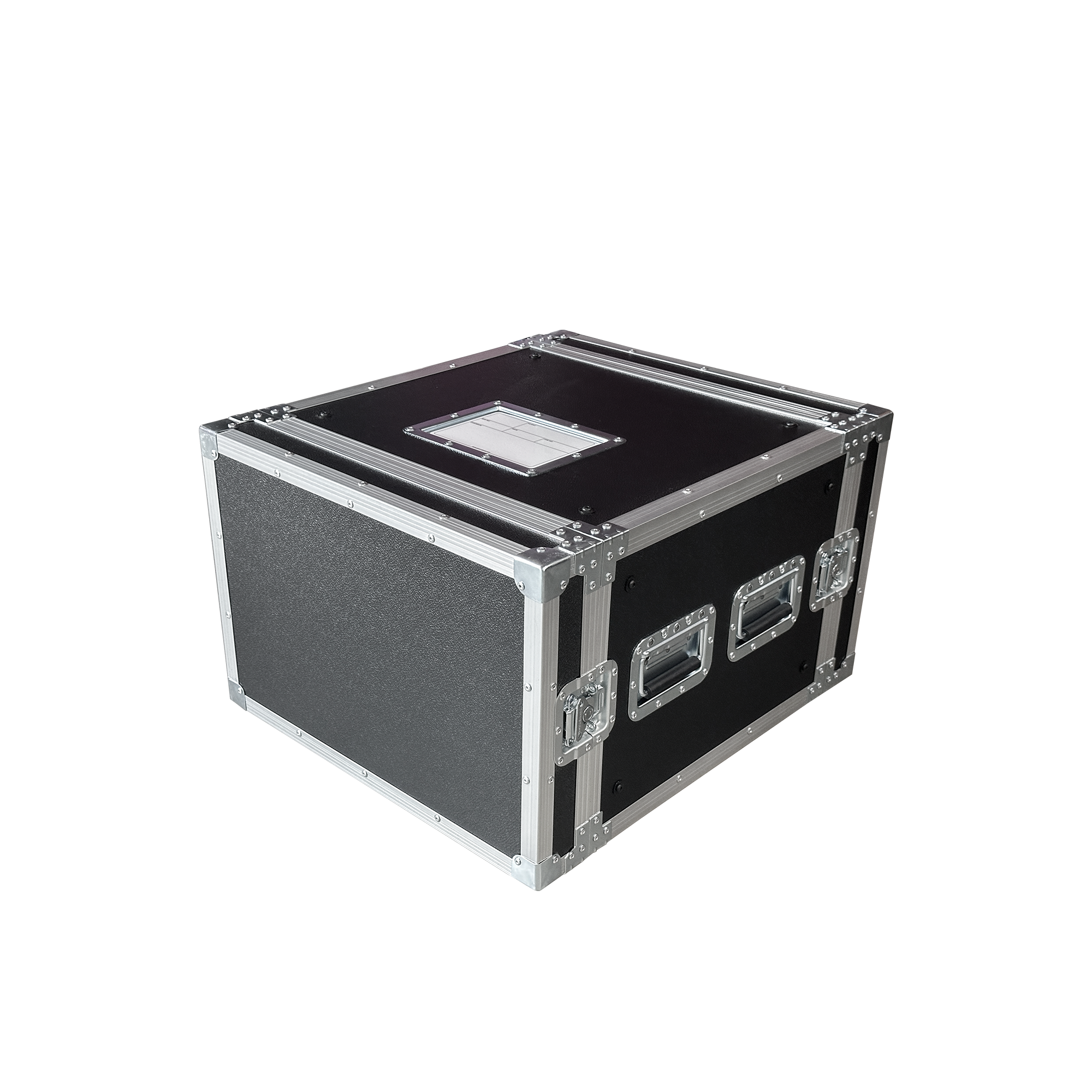 6U Shockproof Rack Case with Integrated Suspended Mounting System