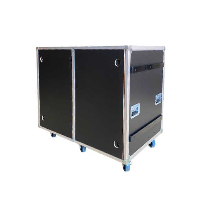 18U Dual-Door Flight Case