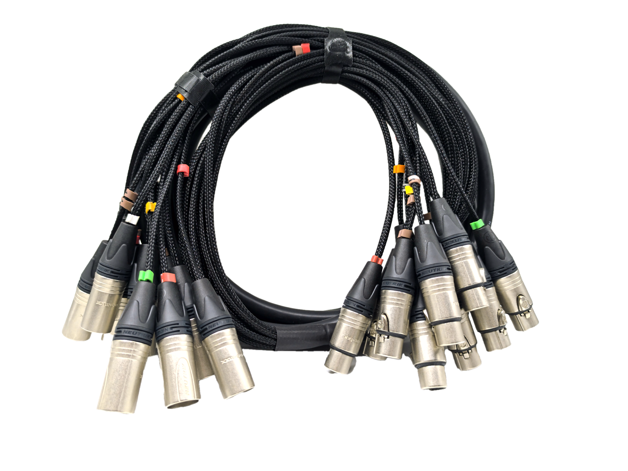 12路卡侬公母信号缆